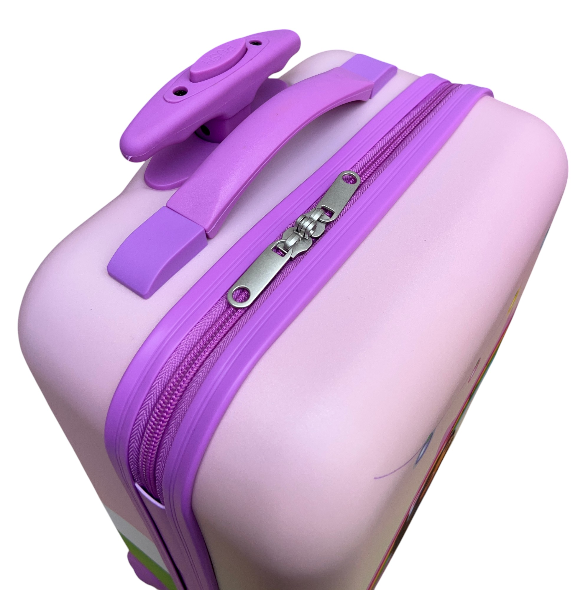 Trolley da Viaggio Gabby's Dollhouse Mini Valigia 2 Ruote in ABS Manico Allungabile - O09293mc