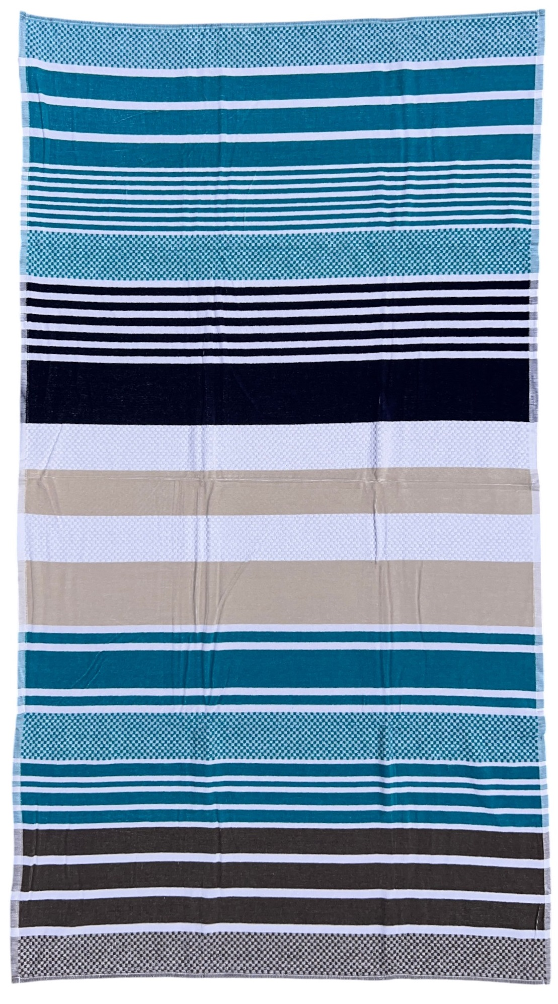 Telo Mare in 100% Cotone Asciugamano 190 X 70 CM Accessorio Spiaggia Piscina