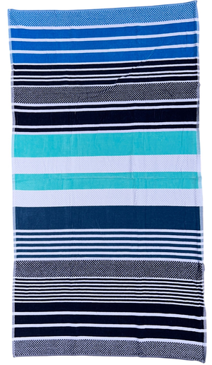 Telo Mare in 100% Cotone Asciugamano 190 X 70 CM Accessorio Spiaggia Piscina