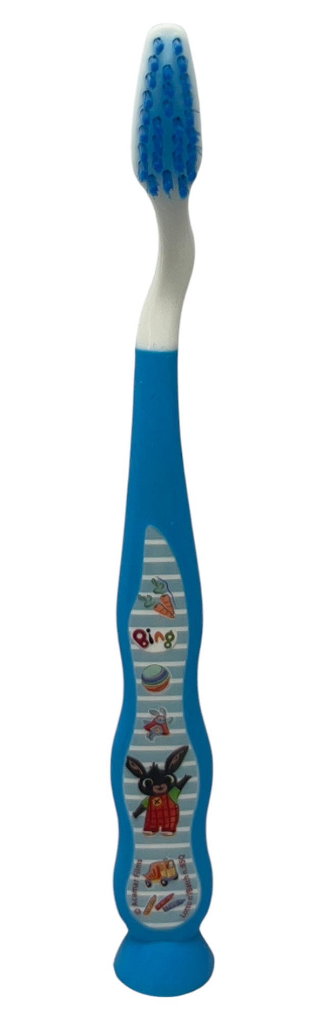 Spazzolino Bing con Cappuccio Setole Morbide Manico Ergonomico - Q05449mcazzurro