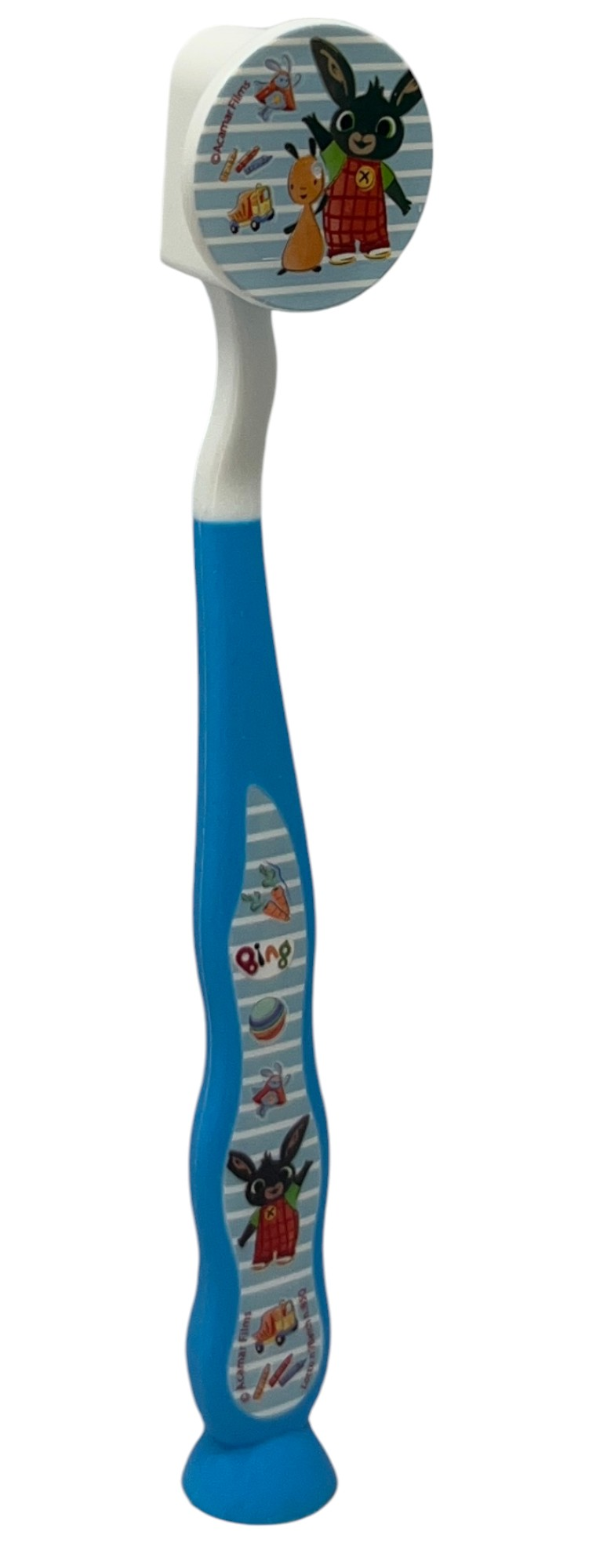 Spazzolino Bing con Cappuccio Setole Morbide Manico Ergonomico - Q05449mcazzurro