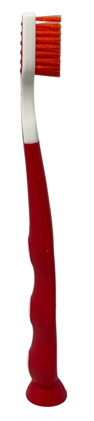 Spazzolino Bing con Cappuccio Setole Morbide Manico Ergonomico - Q05449mcrosso
