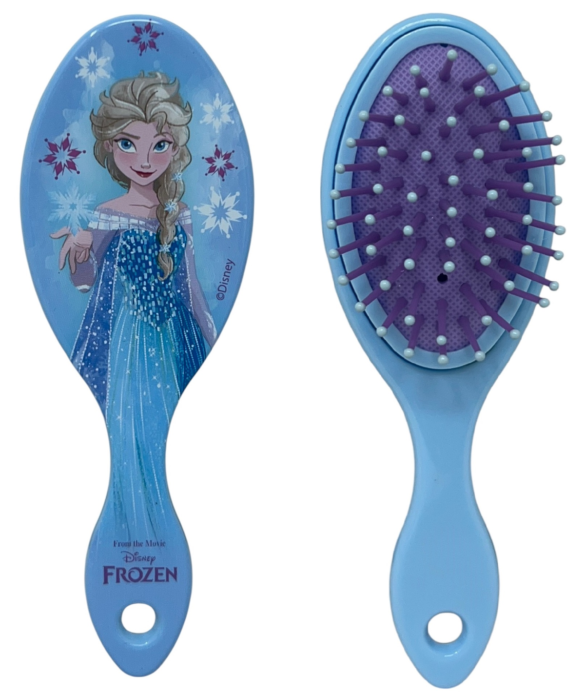 Set Accessori per Capelli Frozen DISNEY 7 Pezzi Mini Spazzola Forcine Elastici Fermaglio - D05376mc