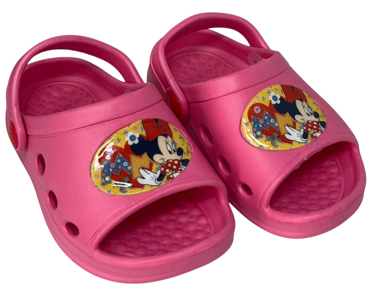 Ciabatte Minnie DISNEY Sabot per Bambini Pantofole in Eva Mare Piscina Casa - D08595mc