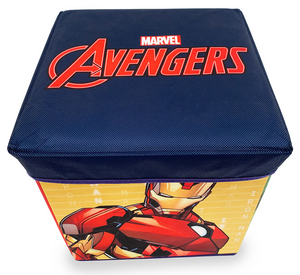Pouf Contenitore Avengers MARVEL Multifunzione Porta Oggetti per Sedersi 30 CM - Ave24-4311