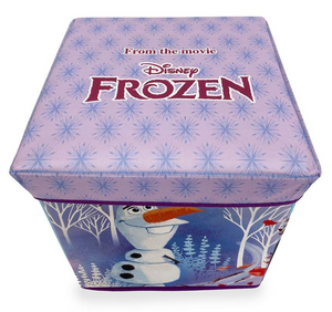 Pouf Contenitore Frozen DISNEY Multifunzione Porta Oggetti per Sedersi 30 CM - Fro24-4312