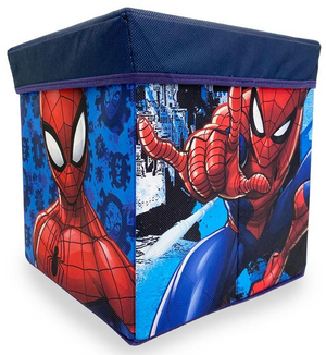 Pouf Contenitore Spiderman MARVEL Multifunzione Porta Oggetti per Sedersi 30 CM - Spi24-4309