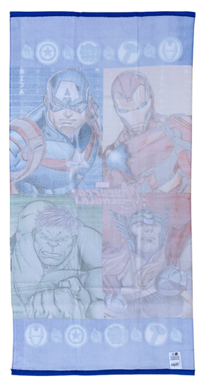Telo Mare Avengers MARVEL Asciugamano per Bambini in Microfibra CM 140x70 - Ave36-5000