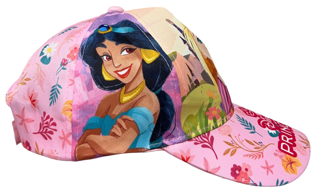 Cappello con Visiera Principesse DISNEY Berretto con Chiusura Regolabile Bambina - Pri36-0111