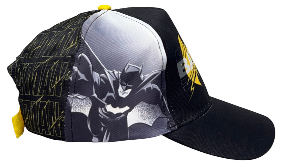 Cappello con Visiera Batman Berretto con Chiusura Regolabile Bambino - Bat36-0314