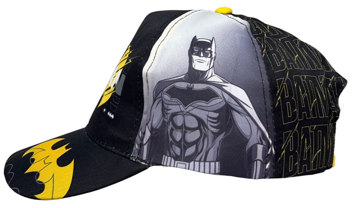 Cappello con Visiera Batman Berretto con Chiusura Regolabile Bambino - Bat36-0314