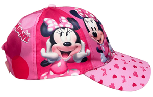 Cappello con Visiera Minnie DISNEY Berretto con Chiusura Regolabile Bambina - Min36-0322