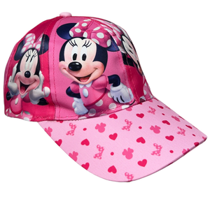 Cappello con Visiera Minnie DISNEY Berretto con Chiusura Regolabile Bambina - Min36-0322