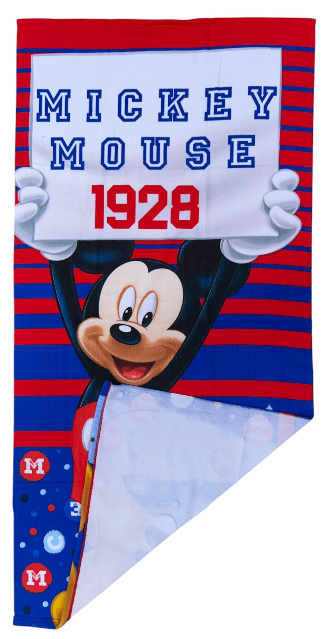 Telo Mare Topolino DISNEY Asciugamano per Bambini in Microfibra CM 140x70 - Mic36-5165