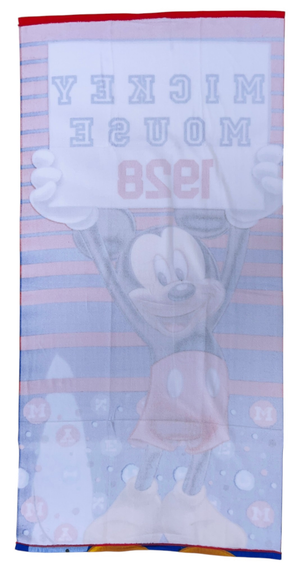 Telo Mare Topolino DISNEY Asciugamano per Bambini in Microfibra CM 140x70 - Mic36-5165