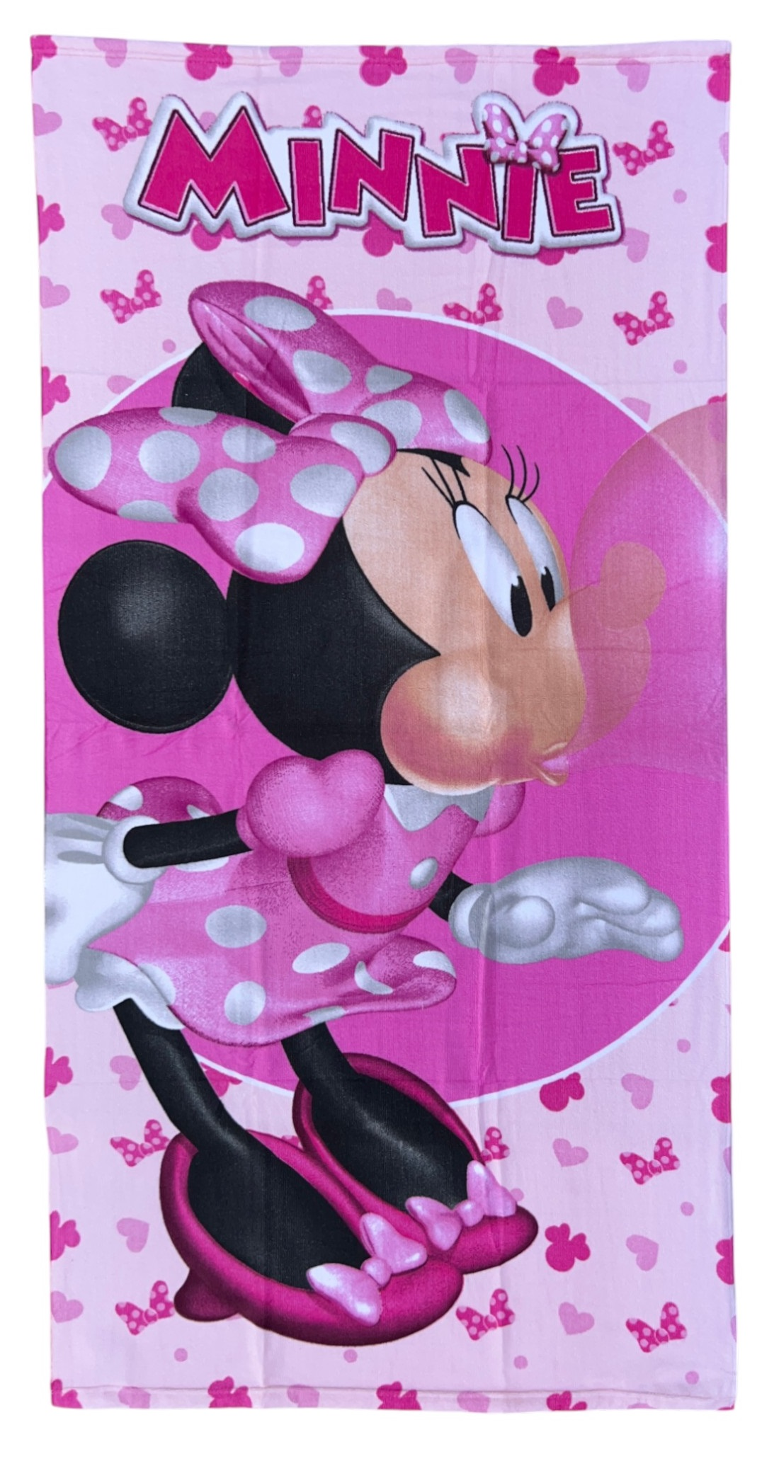 Telo Mare Minnie DISNEY Asciugamano per Bambini in Microfibra CM 140x70 - Min36-5051