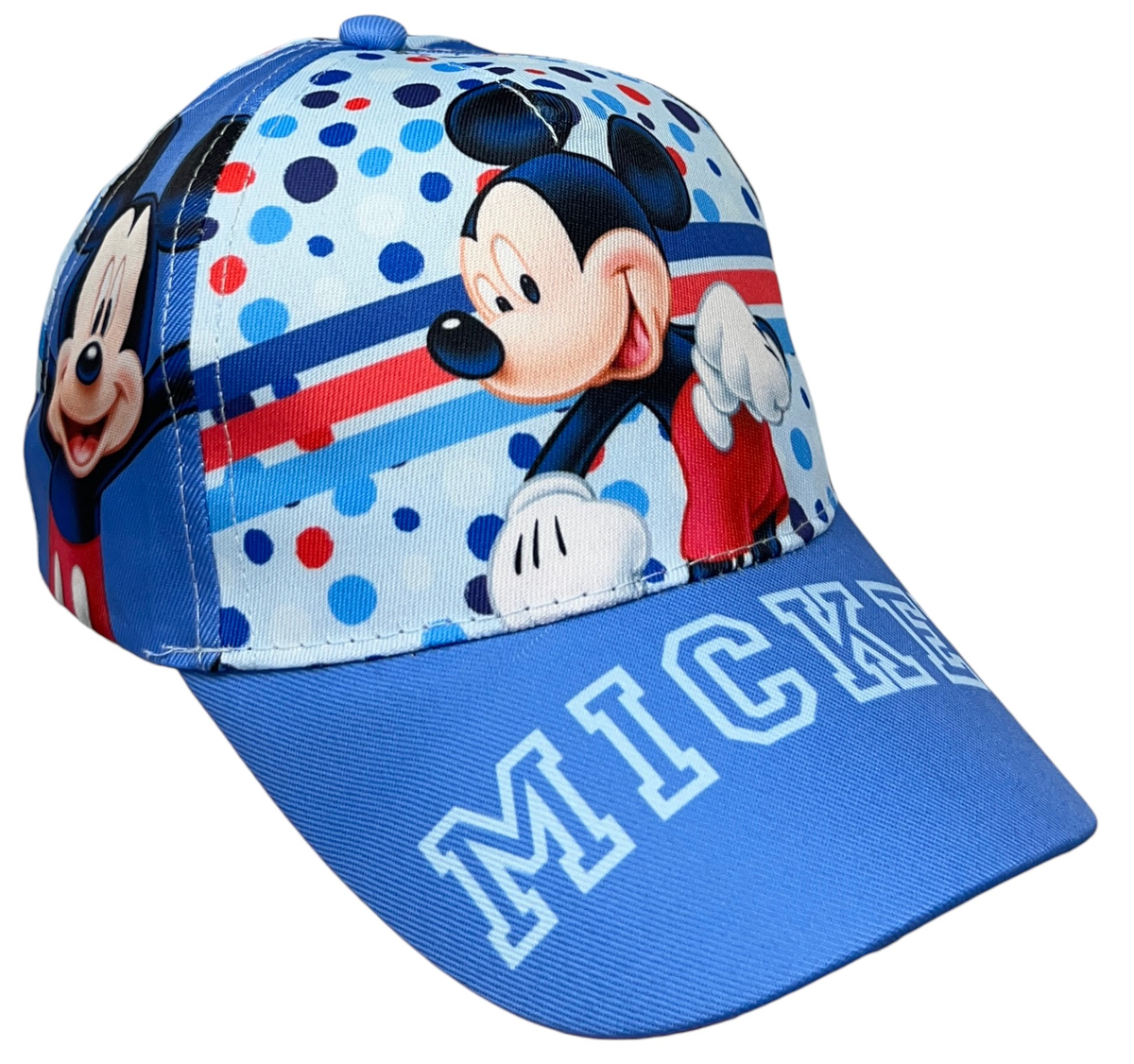 Cappello con Visiera Topolino DISNEY Berretto con Chiusura Regolabile Bambino - Mic36-0103