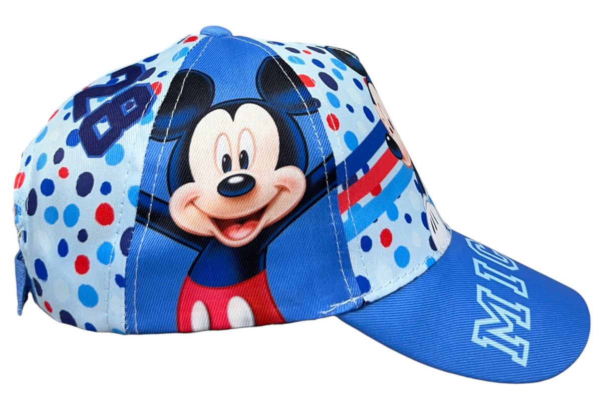 Cappello con Visiera Topolino DISNEY Berretto con Chiusura Regolabile Bambino - Mic36-0103