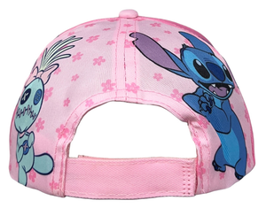Cappello con Visiera Stitch DISNEY Berretto con Chiusura Regolabile Bambina - Lil36-0102
