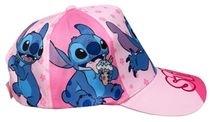 Cappello con Visiera Stitch DISNEY Berretto con Chiusura Regolabile Bambina - Lil36-0102
