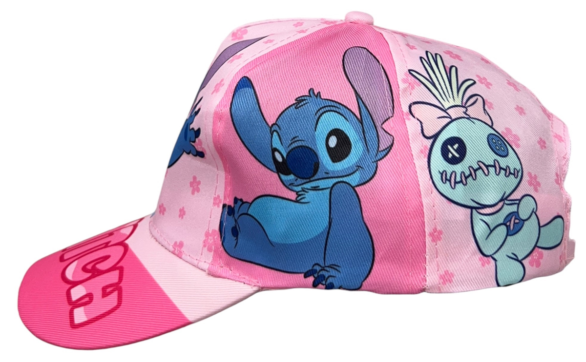 Cappello con Visiera Stitch DISNEY Berretto con Chiusura Regolabile Bambina - Lil36-0102