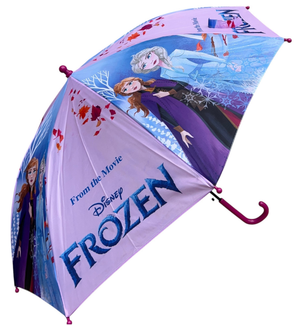 Ombrello Frozen DISNEY per Bambini in Tessuto con Apertura Automatica e Struttura 8 Raggi - Fro24-2620