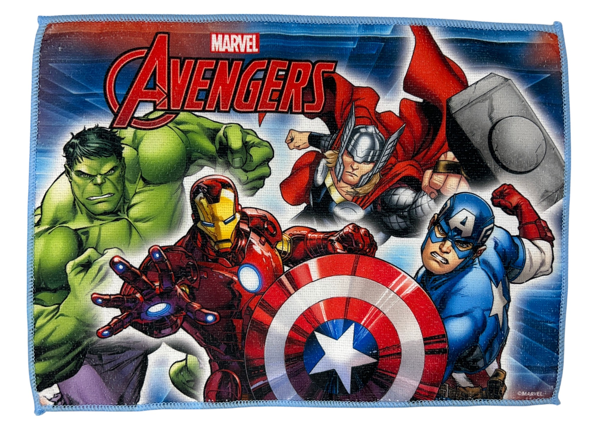 Tovaglietta Avengers MARVEL in Tessuto da Colazione Pranzo Cm.40x30 - Av1164