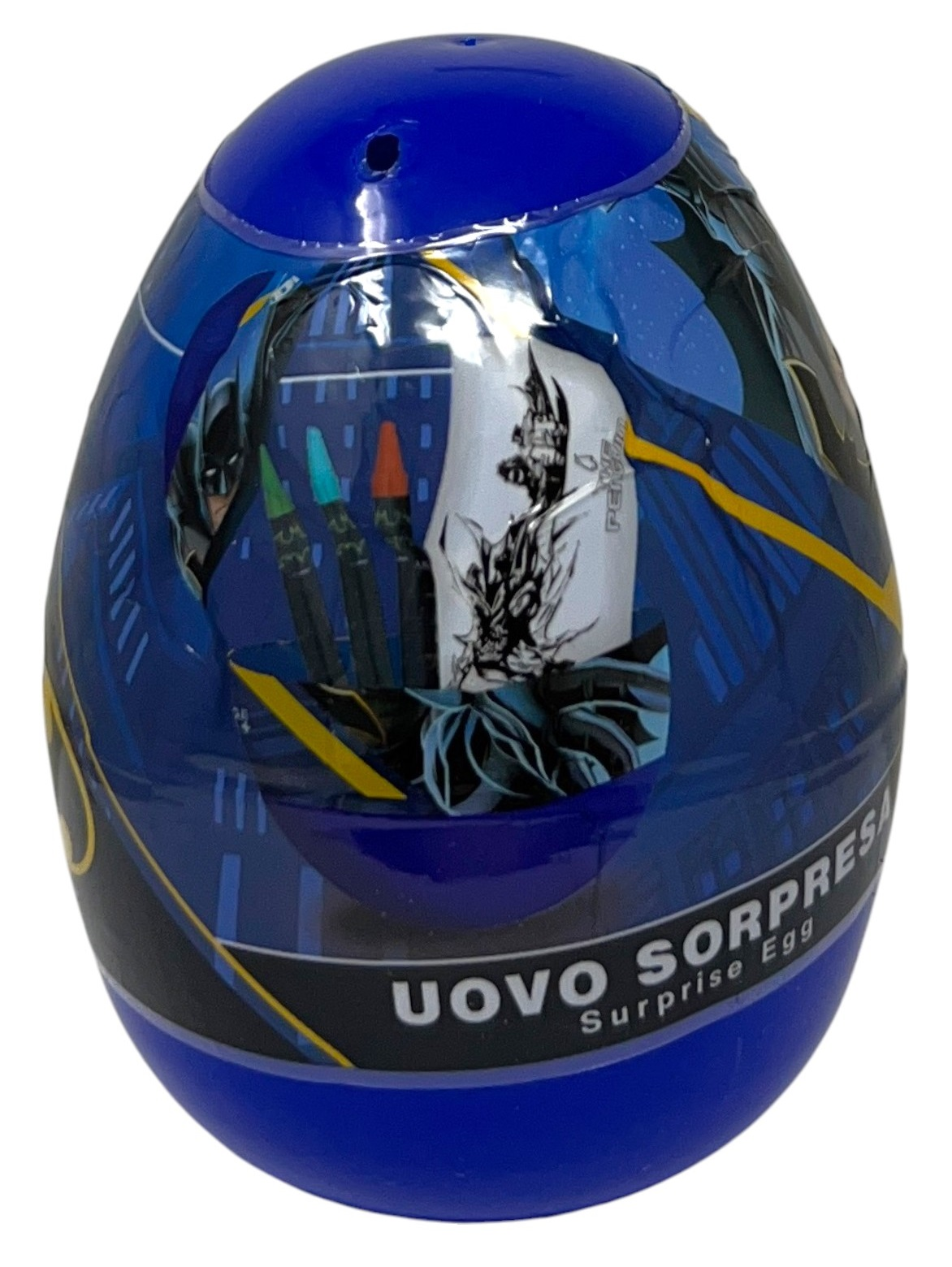Mini Uovo con Sorpresa Batman Ovetto con Kit da Colorare -  Ba0940