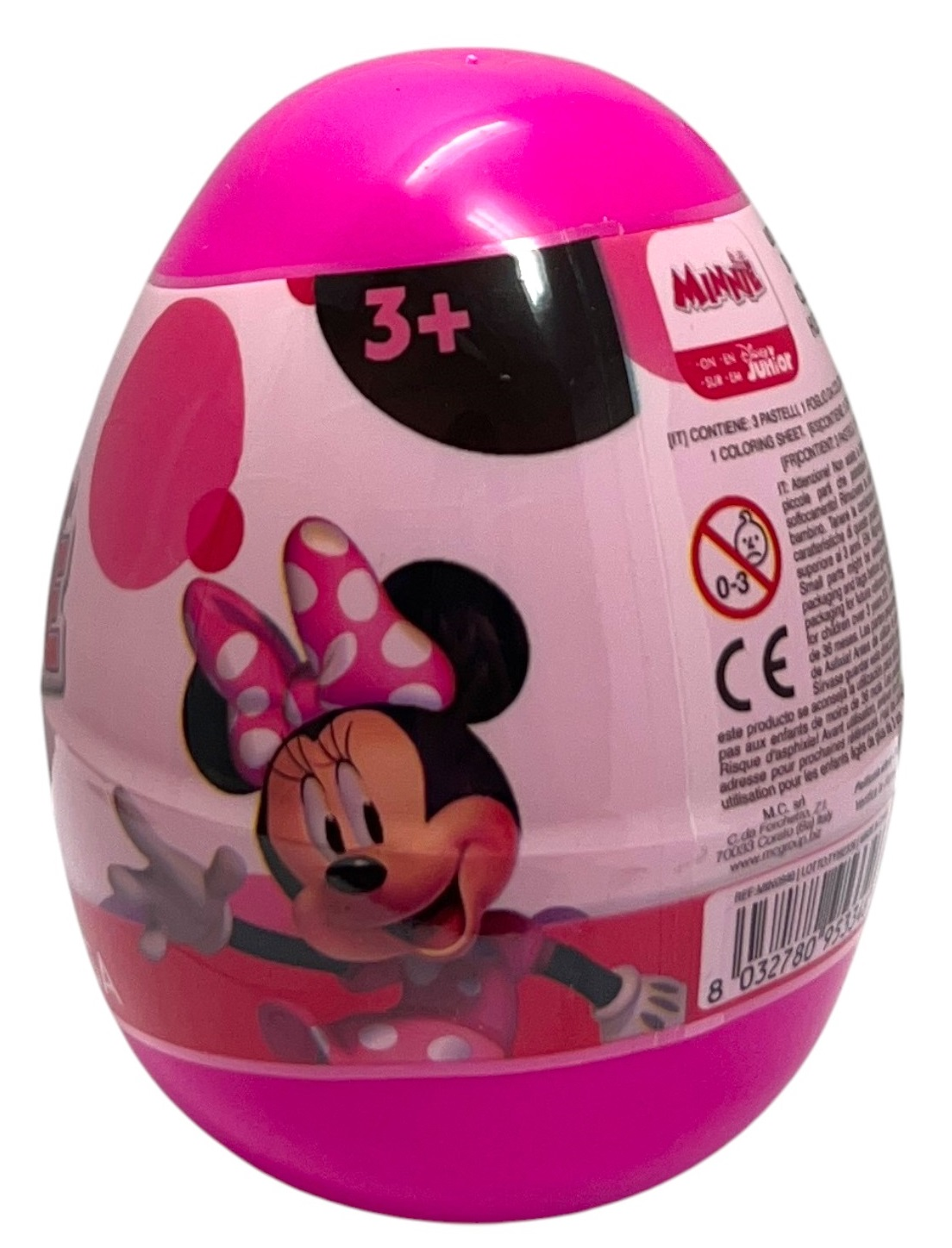 Mini Uovo con Sorpresa Minnie DISNEY Ovetto con Kit da Colorare -  Min0940