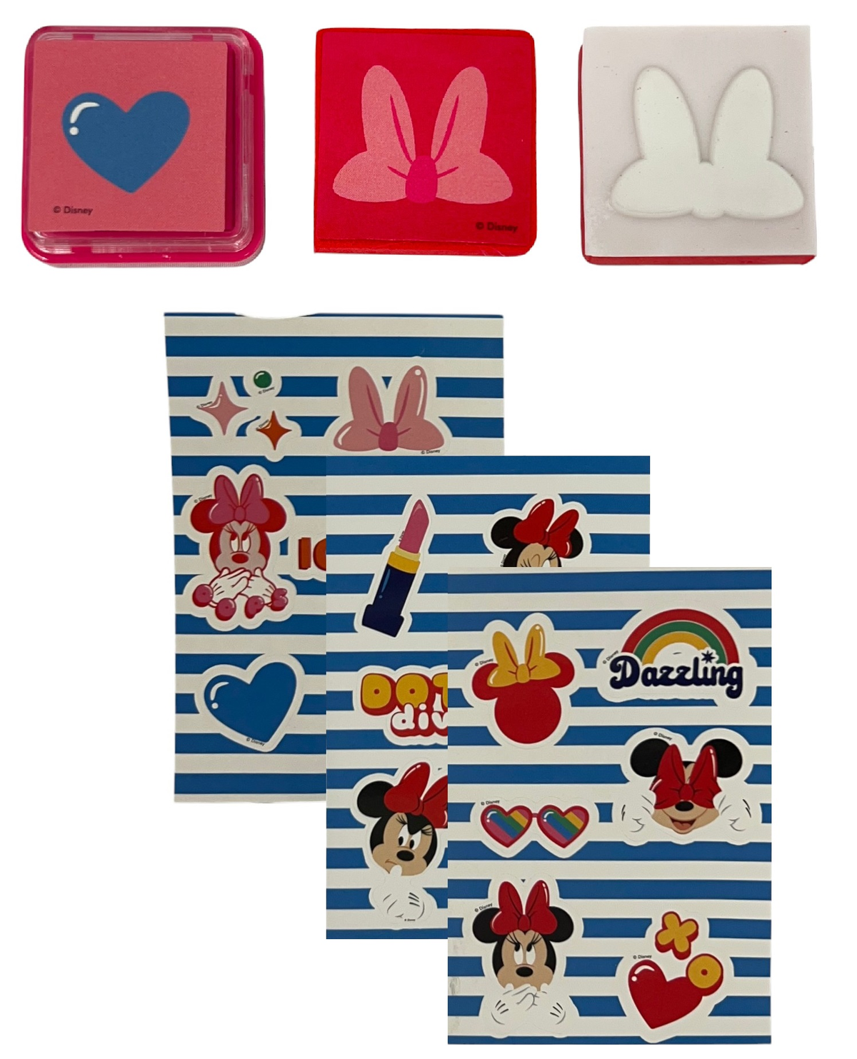 Diario Segreto Glitter Minnie DISNEY con Penna Magica e Accessori con Confezione - Min0824