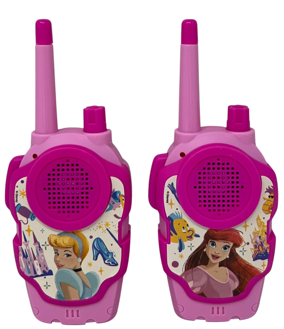 Walkie Talkie Principesse DISNEY 2 Radiotrasmittenti per Bambini Distanza 11 Metri - Pr1064