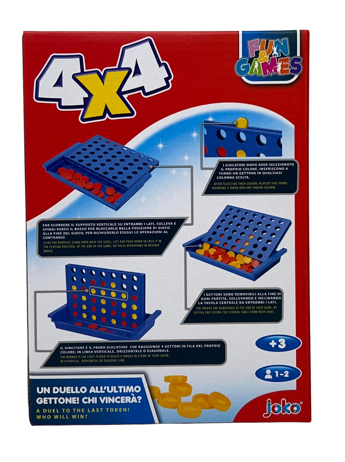 4 X 4 Gioco da Tavolo per Bambini - Toy0835