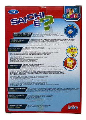 Sai Chi È? Gioco da Tavolo per Bambini - Toy0836