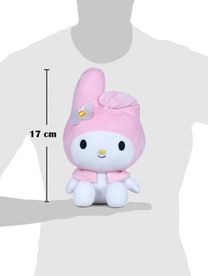 Peluche My Melody Sanrio Morbido Pupazzo 17 CM in Fibra Riciclata - 760025083/mymelody