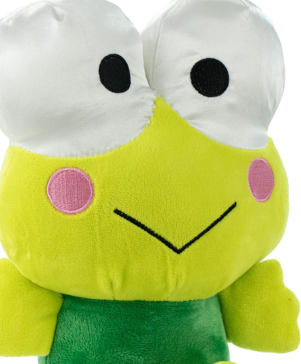 Peluche Keroppi Sanrio Morbido Pupazzo Ranocchia 25 CM in Fibra Riciclata - 760024322/keroppi
