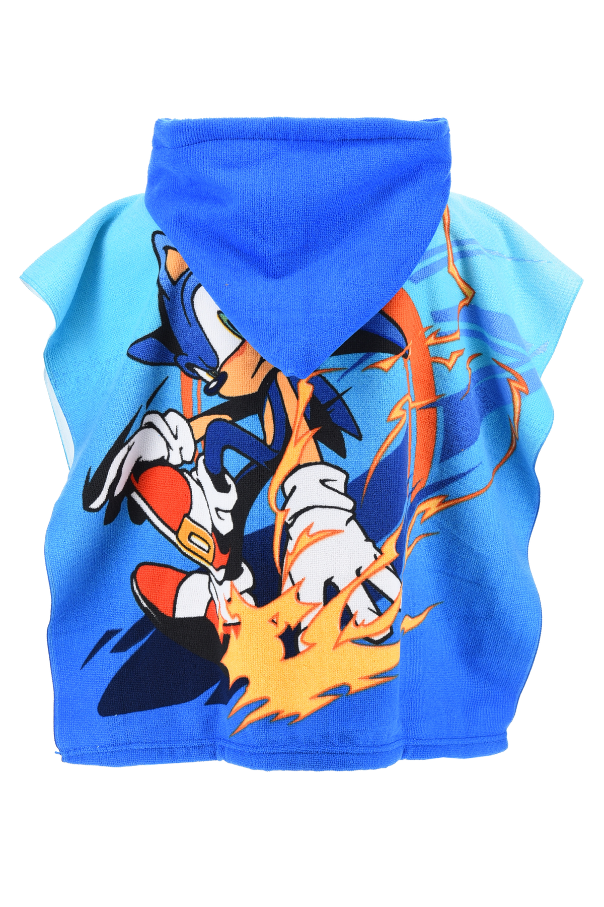 Poncho Mare Sonic 110 X 55 CM Accappatoio per Bambini Microfibra - Ye18283