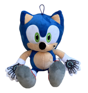 Peluche Sonic Prime Morbido Pupazzo 30 CM con Laccetto Riccio Blu Supersonico - Pts242562a/30