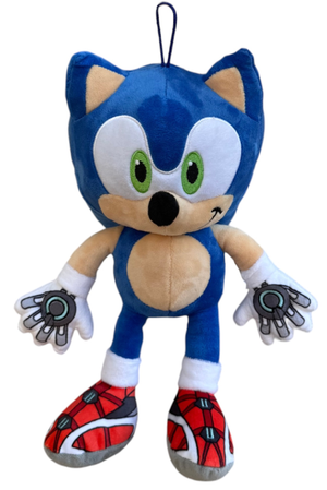 Peluche Sonic Prime Morbido Pupazzo 30 CM con Laccetto Riccio Blu Supersonico - Pts242562a/30