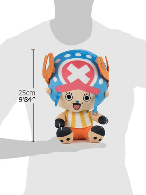 Peluche Chopper One Piece Morbido Pupazzo 25 CM in Fibra Riciclata - 16002454