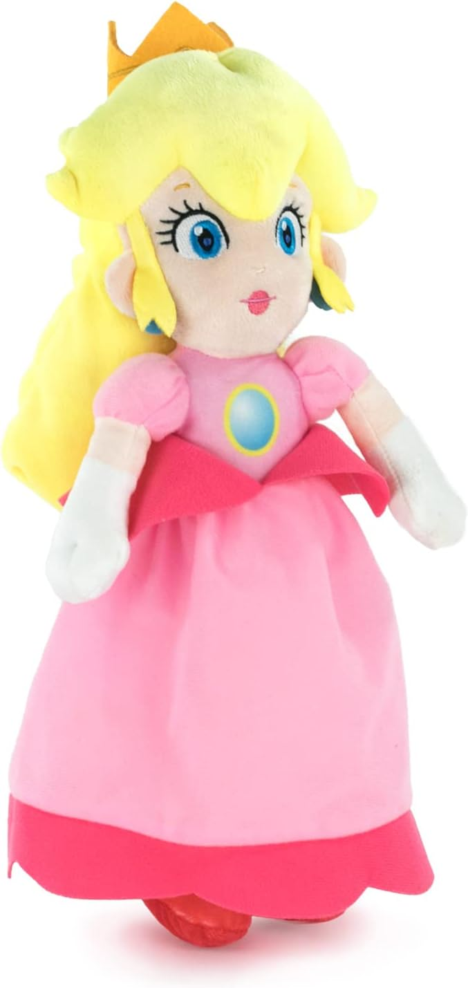 Peluche Principessa Peach Super Mario Morbido Pupazzo 36 CM - 51743ld