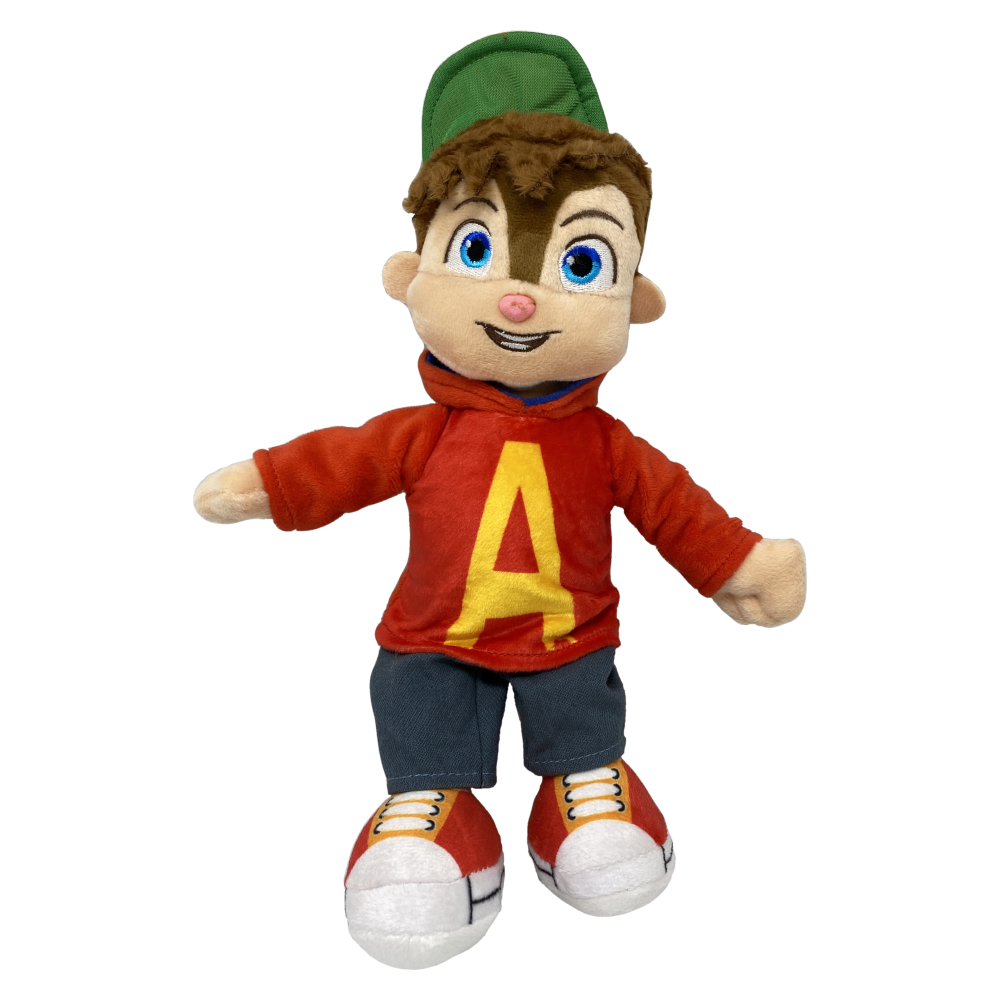 Peluche Alvin e i Chipmunsk 4 Modelli Assortiti Pupazzo Scoiattolo 30 CM - 760021714
