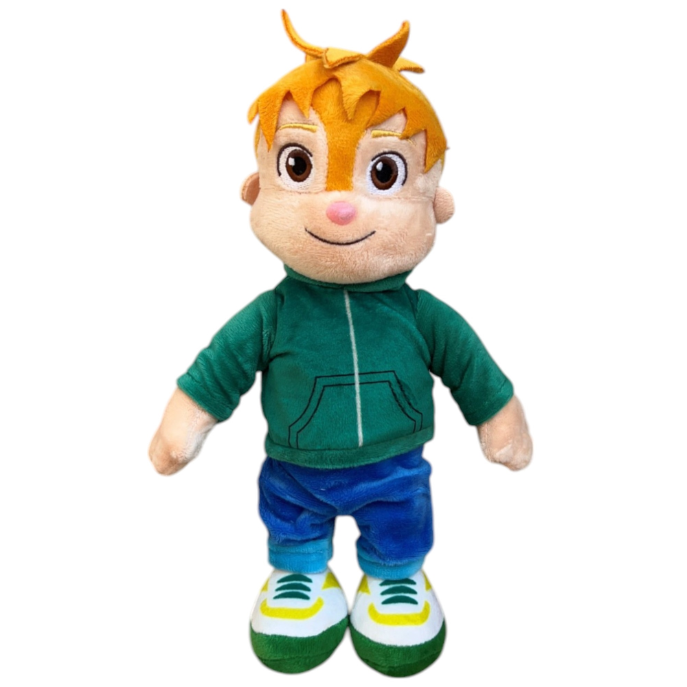 Peluche Alvin e i Chipmunsk 4 Modelli Assortiti Pupazzo Scoiattolo 30 CM - 760021714