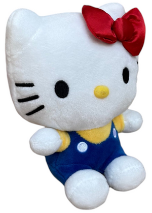 Peluche Hello Kitty and Friends Sanrio 4 Modelli Assortiti Morbidi Pupazzi 17 CM in Fibra Riciclata - 760025083