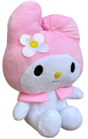 Peluche Hello Kitty and Friends Sanrio 4 Modelli Assortiti Morbidi Pupazzi 17 CM in Fibra Riciclata - 760025083