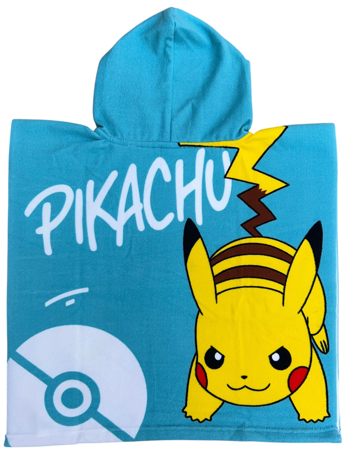 Poncho Mare Pikachu 110 X 55 CM Accappatoio per Bambini Microfibra - Ye18177