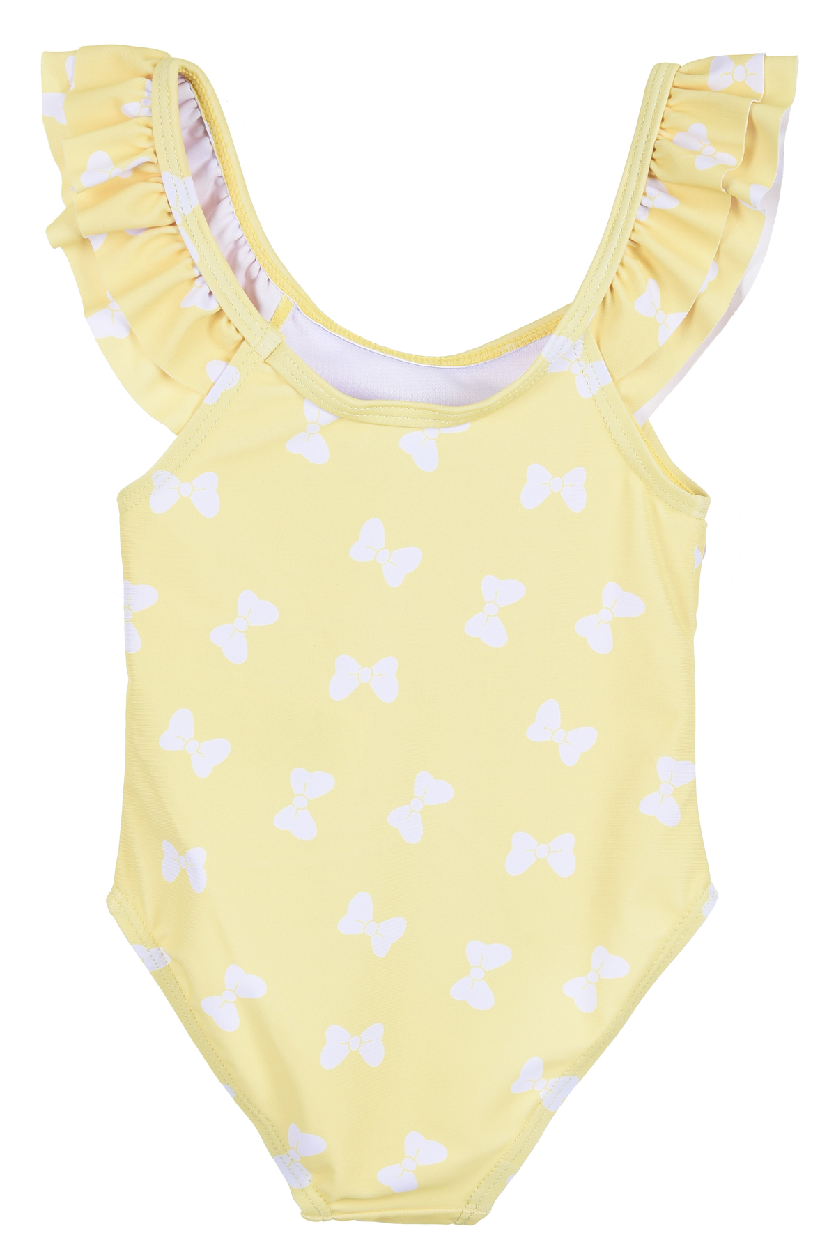 Costume Mare Minnie Mouse DISNEY Intero 1 Pezzo Neonata 12/36 Mesi - Ye05015giallo