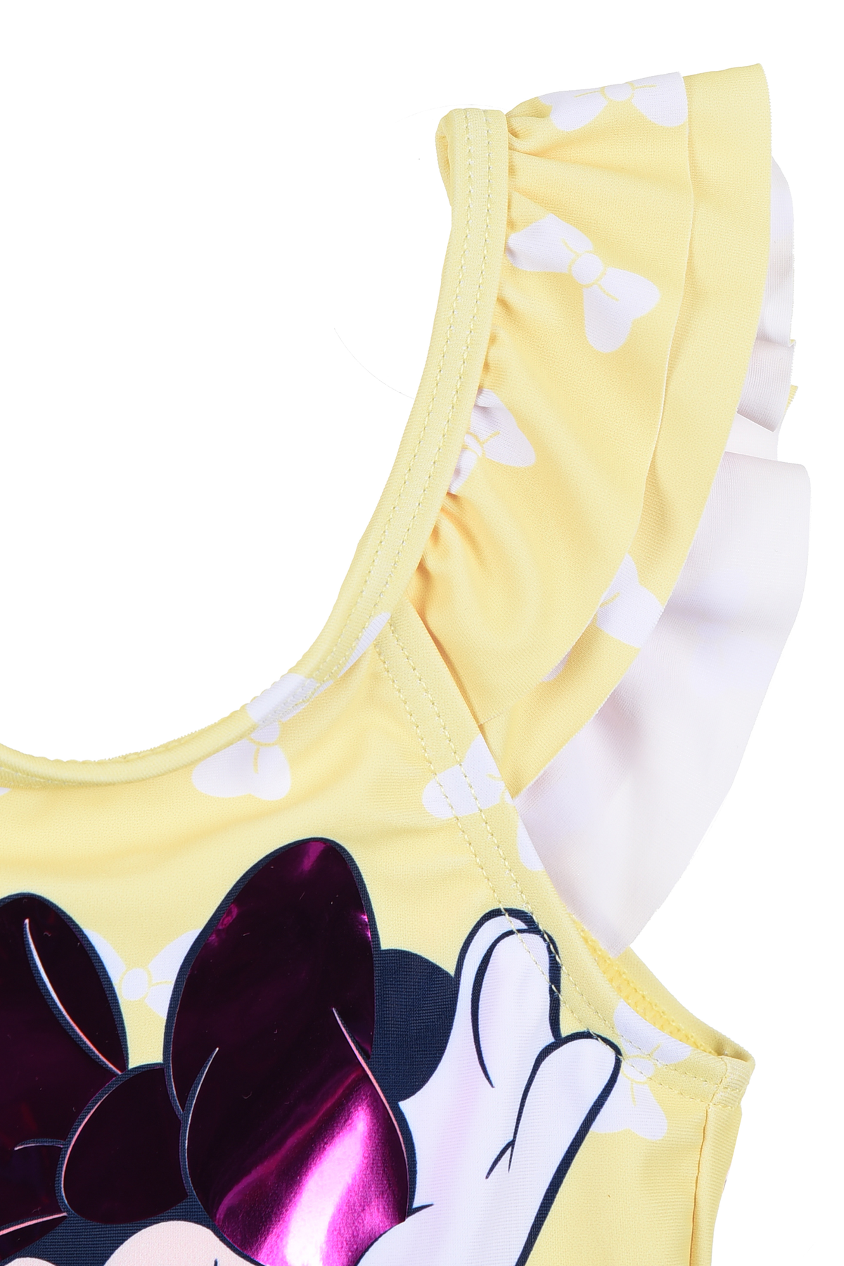 Costume Mare Minnie Mouse DISNEY Intero 1 Pezzo Neonata 12/36 Mesi - Ye05015giallo