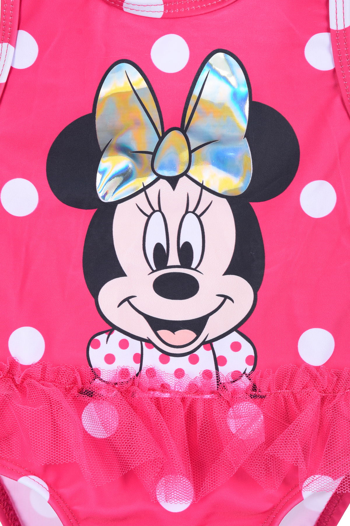 Costume Mare Minnie Mouse DISNEY Intero 1 Pezzo Neonata 12/36 Mesi -Ye05030fucsia