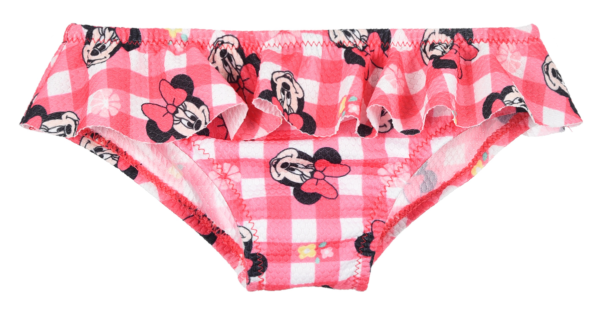 Costume Mare Minnie Mouse DISNEY Modello Slip Mutandina 12/36 Mesi -Ye05024fucsia
