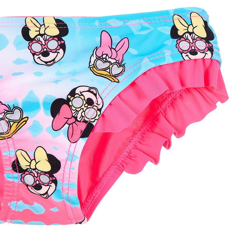 Costume Mare Minnie e Paperina DISNEY Modello Slip Mutandina 12/36 Mesi -Ye05011fucsia